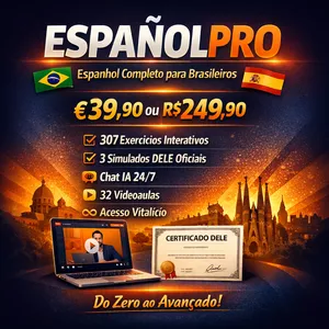 EspañolPro - Espanhol Completo para Brasileiros