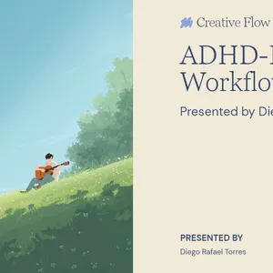 Cover image for Ebook ADHD-Friendly Workflow
