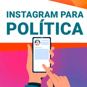 Imagem de capa para o Curso online Instagram para política