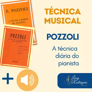 Imagem de capa para o Curso online POZZOLI - A técnica diária do pianista - Uma abordagem técnica COMPLETA + ÁUDIOS EXCLUSIVOS,  pela Profa Lucy Rodrigues