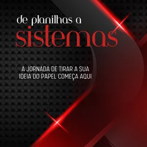 Imagem de capa para o Curso online De Planilhas a Sistemas