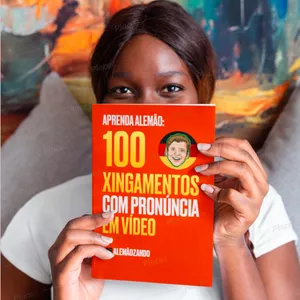 Imagem do curso EBOOK: 100 Xingamentos em alemão - Pronúncia em video 🇩🇪🇧🇷