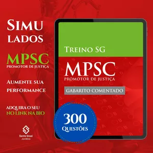 Curso MPSC 2025/2026 | Simulados - 300 questões