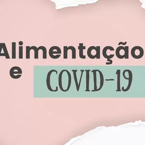Imagem de capa para o Ebook Alimentação e COVID-19 