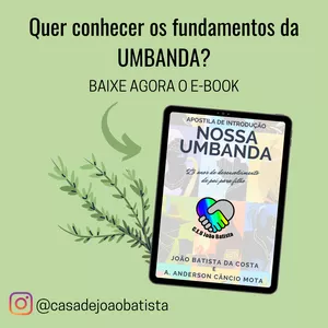 Imagem de capa para o Ebook Apostila de Umbanda para iniciantes I