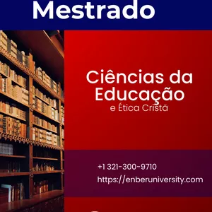 Imagem de capa para o Curso online Mestrado em Ciências da Educação