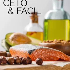 Imagem de capa para o Ebook CetoFacil- Alimentação Cetogênica sem Complicação: Como Armazenar, Preparar e Digestionar Melhor