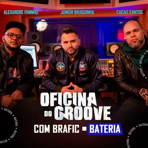 Imagem de capa para o Curso online Oficina do Groove com Brafic • Bateria