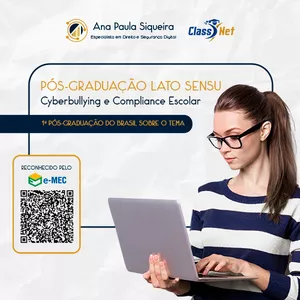 Imagem do curso Pós Graduação em Cyberbullying e Compliance Escolar: Abordagens Contemporâneas para Proteção e Conformidade em Ambientes Educacionais