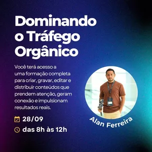 Imagem de capa para o Curso online Dominando o Tráfego Orgânico