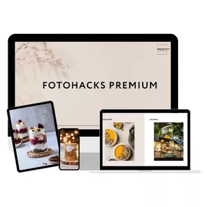 Imagen de portada para Curso online Fotohacks Premium: Fotografía Gastronómica