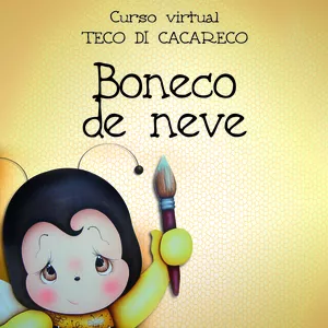 Imagem de capa para o Curso online Workshop BONECO DE NEVE