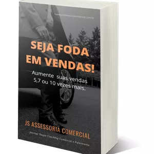 Imagem de capa para o Ebook SEJA FODA EM VENDAS.