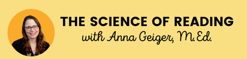 The Science of Reading - with Anna Geiger logo