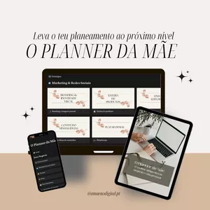 Imagem de capa para o Ebook O Planner da Mãe
