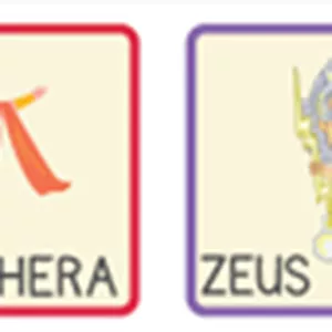 Imagem de capa para o Curso online Jogo Pedagógico - História - Memória: Deuses Gregos