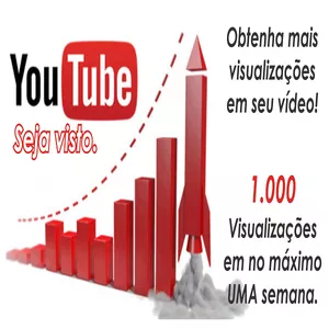 Imagem de capa para o Ebook 1000 (mil) Visualizações No Youtube Marketing Para Crescer - SEJA VISTO