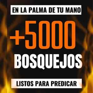 Imagem de capa para o Ebook 5000 Bosquejos para predicar