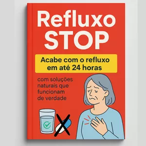 Imagem de capa para o Ebook Refluxo STOP