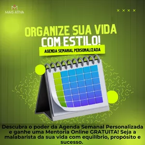 Imagem de capa para o Curso online Descubra o poder da Agenda Semanal Personalizada
