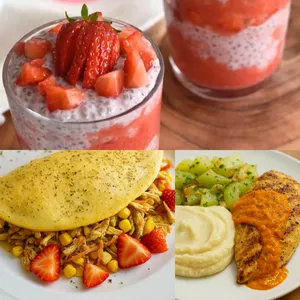 Imagem de capa para o Ebook 50 Cardápios Prontos Para Diabéticos 