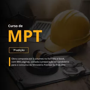 Imagem de capa para o Ebook Curso de Ministério Público do Trabalho