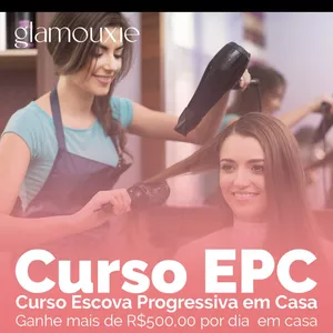 Imagem do curso Curso Escova Progressiva em casa