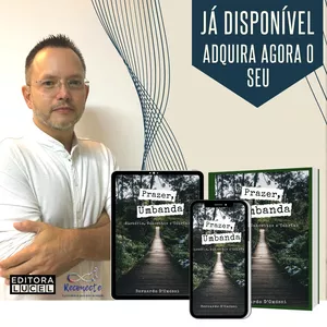 Imagem de capa para o Ebook PRAZER, UMBANDA!  História, Conceitos e Teorias