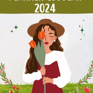 Imagem de capa para o Ebook Planner Escolar 2024 - Para professoras e Alunas