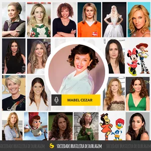 Imagem de capa para o Evento online Workshop de Dublagem com a Mabel