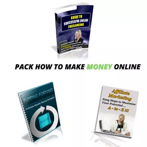 Cover image for Ebook Pack how to Make Money Online Easily