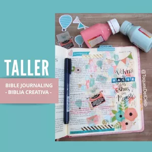 Imagen de portada para Evento presencial TALLER PRESENCIAL BIBLIA CREATIVA