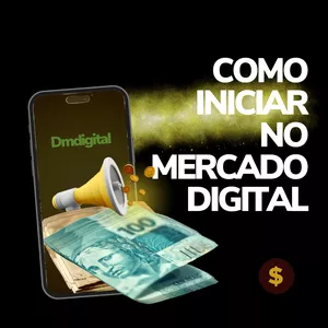 Imagem de capa para o Ebook Como começar no mercado digital 