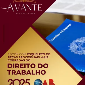 Imagem de capa para o Ebook APOSTILA ESQUEMATIZADA DE DIREITO PROCESSUAL DO TRABALHO