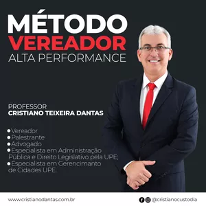 Imagem de capa para o Curso online MÉTODO VEREADOR ALTA PERFORMANCE