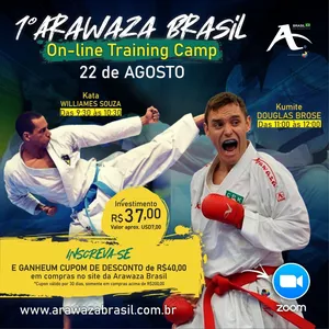 Imagem principal do produto 1º ARAWAZA BRASIL ON-LINE TRAINING CAMP