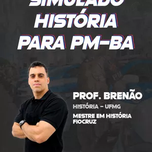 Imagem de capa para o Curso online Simulado História - PM BA - Reta Final