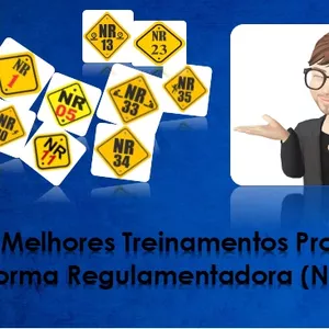 Imagem de capa para o Curso online Treinamentos de Normas Regulamentadora (NR´s) Prontos