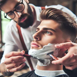 Imagem de capa para o Curso online Curso de Barbearia - Barboterapia