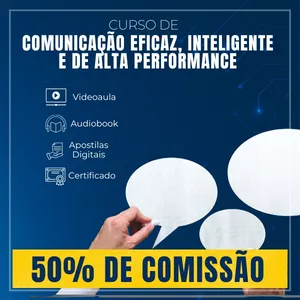 Imagem do curso Curso de Comunicação Eficaz, Inteligente e de Alta Performance 