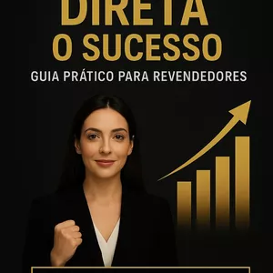Imagem de capa para o Ebook Vendas Diretas de Sucesso  Guia Prático para Revendedores