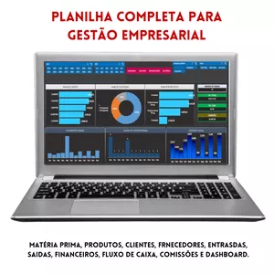 Imagem de capa para o Curso online Planilha completa para Gestão Empresarial