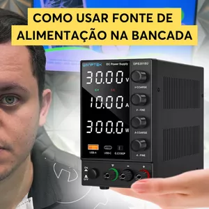 Imagem de capa para o Curso online Curso Fonte de Alimentação. 