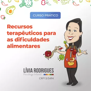 Imagem de capa para o Curso online Curso Online - Recursos terapêuticos para dificuldades alimentares