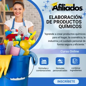 Imagen de portada para Curso online ▶ Elaboración de Productos Químicos