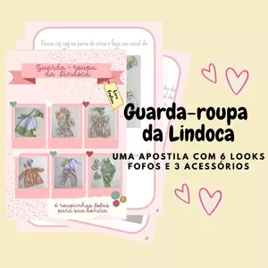 Imagem de capa para o Ebook Guarda roupa da boneca lindoca 