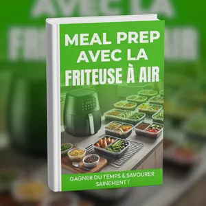 Image de couverture pour le Ebook Meal prep avec la friteuse à air