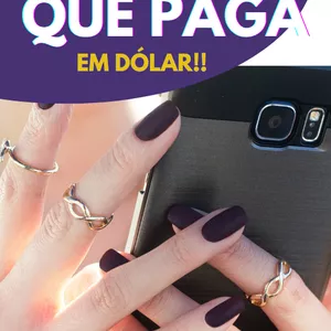 Imagem de capa para o Ebook App que paga em dólar!