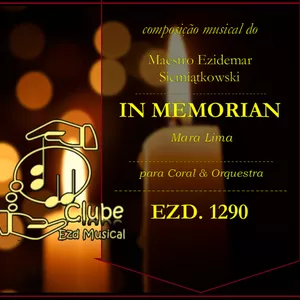 Imagem de capa para o Ebook In Memorian - Mara Lima | Arranjo Musical para Coral & Orquestra