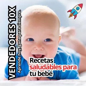 Imagen de portada para Ebook Recetas saludables para tu bebé